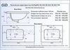 Врезная раковина Gid NYJ842-60