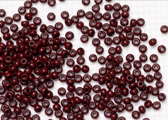 Бисер 8/0 PRECIOSA, 50г, тёмно-коричневый