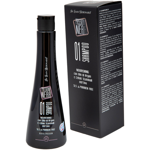 ISB Black Passion 01 Шампунь питательный с аргановым маслом 250мл