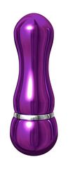 Фиолетовый алюминиевый вибратор PURPLE SMALL - 7,5 см. - 