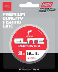 Леска монофильная зимняя Salmo Elite REDMASTER, 30м, 0.10мм