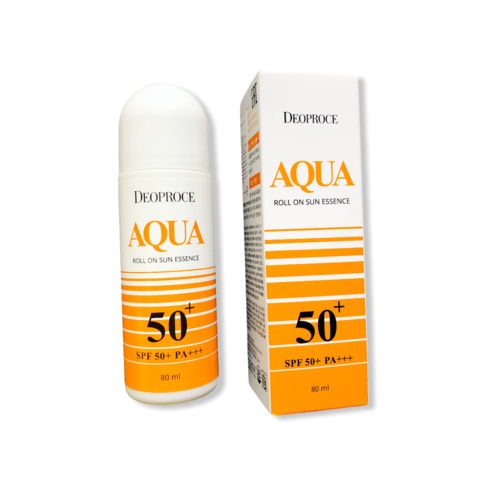 DEOPROCE Aqua Roll On Sun Essence 80ml