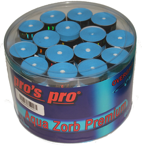 Намотки теннисные Pro's Pro Aqua Zorb Premium 60P - blue