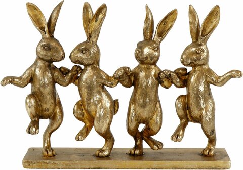 Статуэтка 4 зайца Hoff Interieur Nostalgia