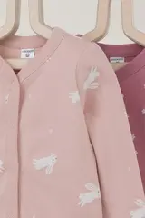кофточка для новорожденных  К 300450-2уп/цветочные снежинки,зайчики