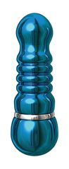 Голубой аллюминиевый вибратор BLUE SMALL - 7,5 см. - 