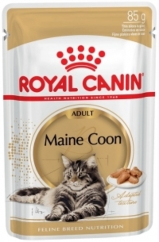 Royal Canin Maine Coon пауч для кошек породы Мейн Кун (соус) 85г