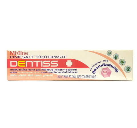 Зубная паста с розовой солью Mistine Dentiss Pink Salt, 50 гр.