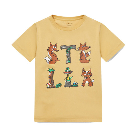 Футболка Stella McCartney Kids Fox Stella Print