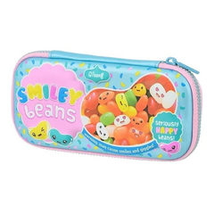 Пенал-футляр Qitong без наполнения, 22,5*10*3,5 см, серия "Beans", ЭВА, ассортимент