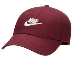 Теннисная кепка Nike Club Unstructured Futura Wash Cap - night maroon/white
