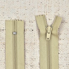 Молния брючная SBS автомат, L 15 см, Т4,5, н/р, бежевый