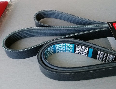 РЕМЕНЬ ПРИВОДНОЙ (ГЕНЕРАТОРА, Г/У И КОНДИЦ) SANTA FE SM, TUCSON JM, SPORTAGE KM DONGIL (ALL DELTA 2,7)