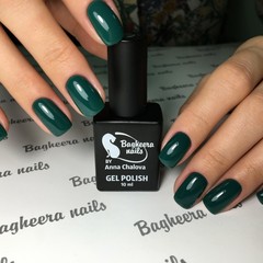 Bagheera Nails BN-13 благородный зелёный гель-лак 10 мл