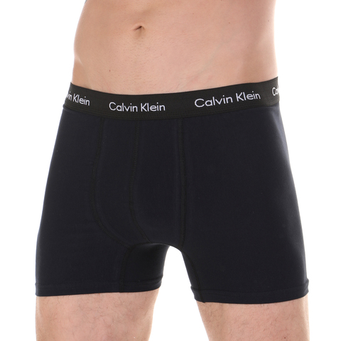 Мужские трусы боксеры темно-синие Calvin Klein 45139