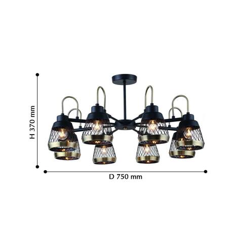 Люстра потолочная F-Promo Entresol 2346-8P