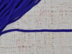 Шнур полипропиленовый вязаный 5 мм, василёк