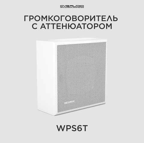 CVGAUDIO WPS6T Настенная Public Address акустическая система 100V