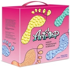 Массажный коврик - Ортодон - ARTSTEP-NEW набор (8 пазлов)