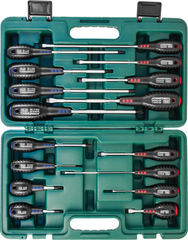 Jonnesway D04PP16S Набор отверток стержневых FULL STAR, 16 предметов 47914