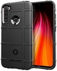 Чехол для Xiaomi Redmi Note 8 цвет Black (черный), серия Armor от Caseport