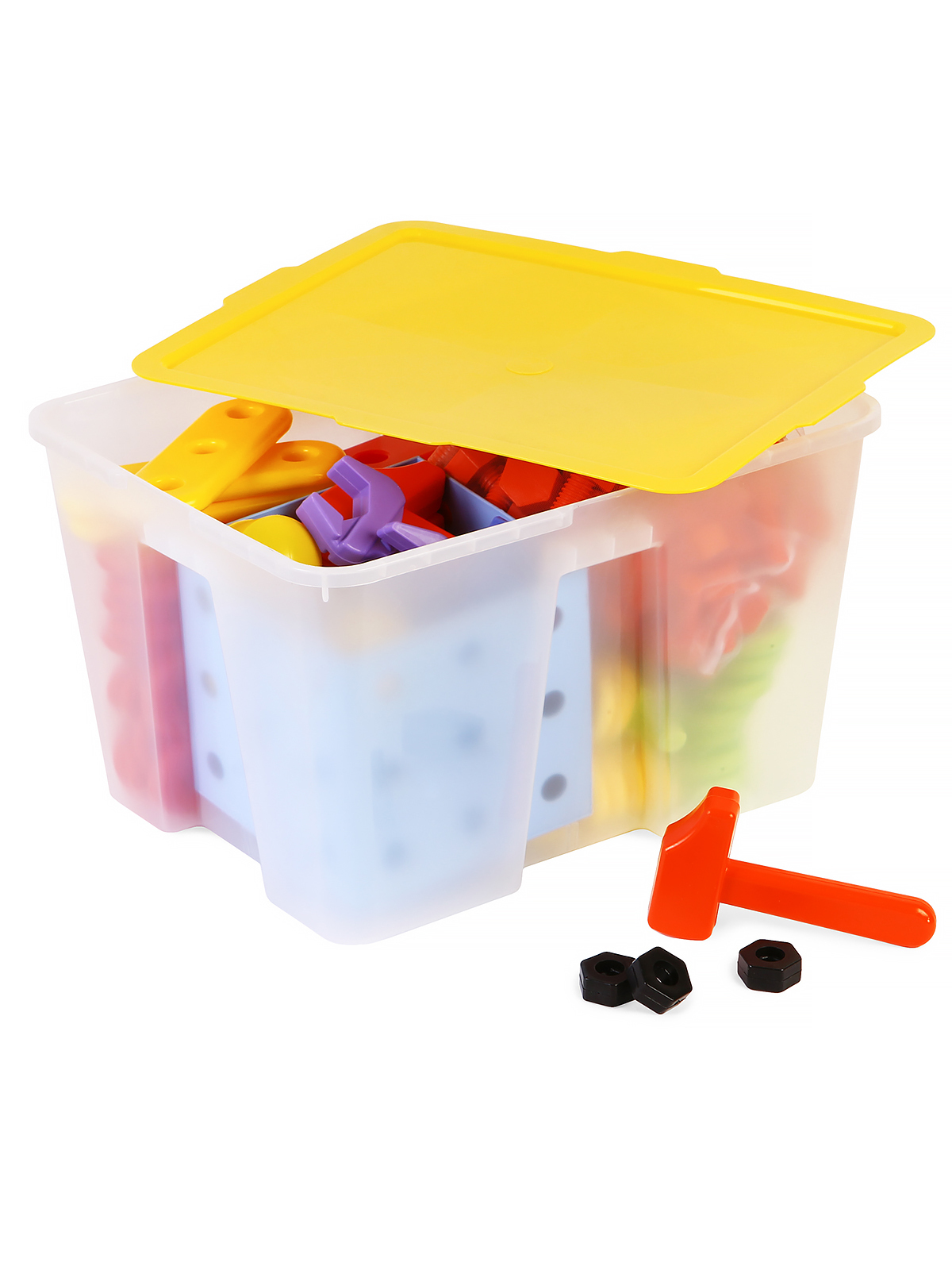 Стеллаж 1340 с игровым комплектом для детей 3-7 лет / система хранения Игротека