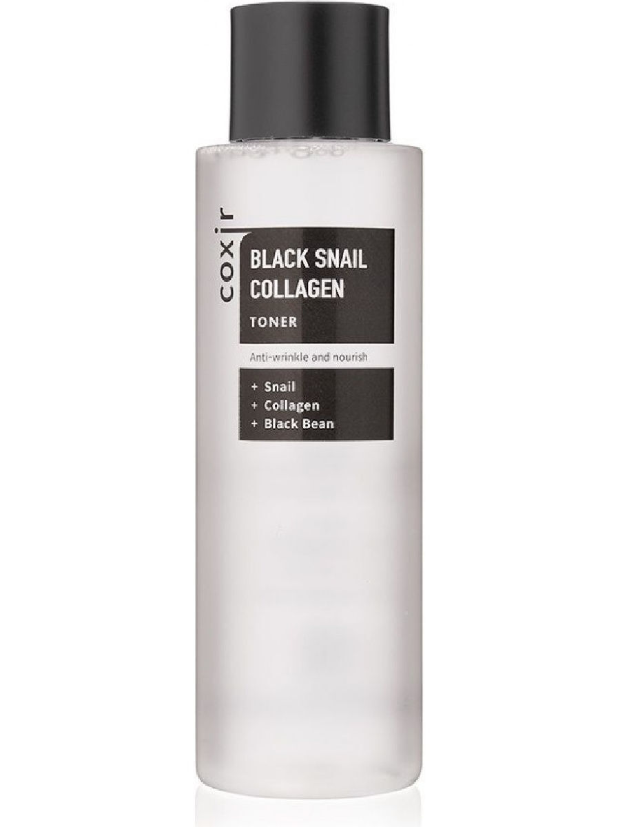 Тонер для лица с муцином улитки. Coxir BSC тонер Black Snail Collagen Toner 150ml. Coxir, Black Snail Collagen, Toner, 5.07 oz (150 ml) — 15,21 $. Coxir тонер с коллагеном и муцином черной улитки Black Snail Collagen. Тонер коллаген Корея.