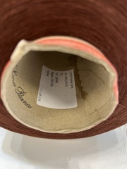 Хлопок 70% с шелком 30% Loro Piana COTONE SILK 3500 красно-коричневый