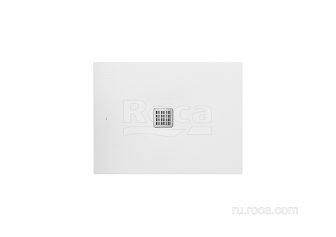TERRAN Душевой поддон 1200X700 с сифоном и решеткой белый  Roca AP014B02BC01100