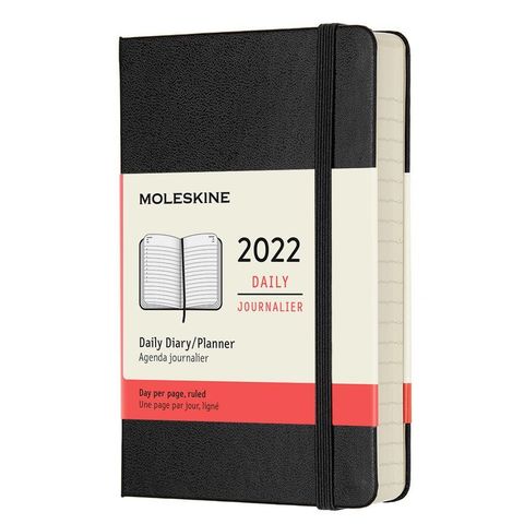 Ежедневник Moleskine (DHB12DC2) Classic Pocket 90x140мм 400стр. черный
