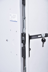 Шкаф уличный всепогодный укомплектованный напольный ЦМО ШТВ-1-Т1-MC1, IP55, 36U, 1800х700х900 мм (ВхШхГ), дверь: металл, цвет: серый, (ШТВ-1-36.7.9-43