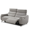 Диван c электро-реклайнером Level, 183 см, серое букле