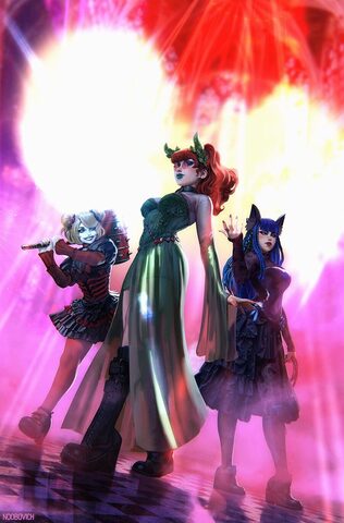 Gotham City Sirens Unfit For Orbit #1 (Cover B)