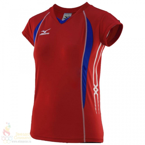 Футболка  Mizuno Premium Womens Cap Sleeve волейбольная женская