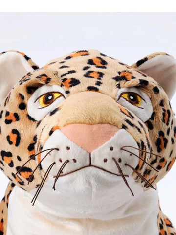 Мягкая игрушка леопард Fyrkantig, размер: 80 см., материал: полиэстер