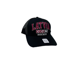Бейсболка CCM Meshback Trucker Latvia SR