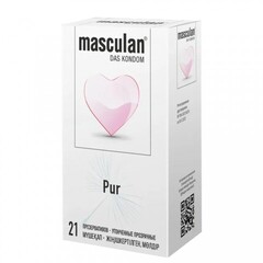 Презерватив Masculan Pur (утонченные прозрачные) 21 шт.