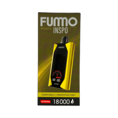 Одноразовая электронная сигарета Fummo GTS 18000 - Газировка с Лемонграссом (18000 затяжек)