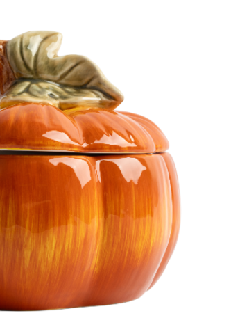 Емкость для хранения Bright pumpkin Тыква, 1300 мл - Оранжево-зеленый - купить 1