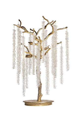 Лампа настольная 35х60см Garda Decor золотая