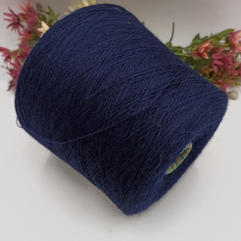 100% шерсть Transilana - MidNight 675м/100гр Синий полночный