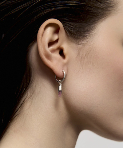 Моносерьга Classic amulet tube S