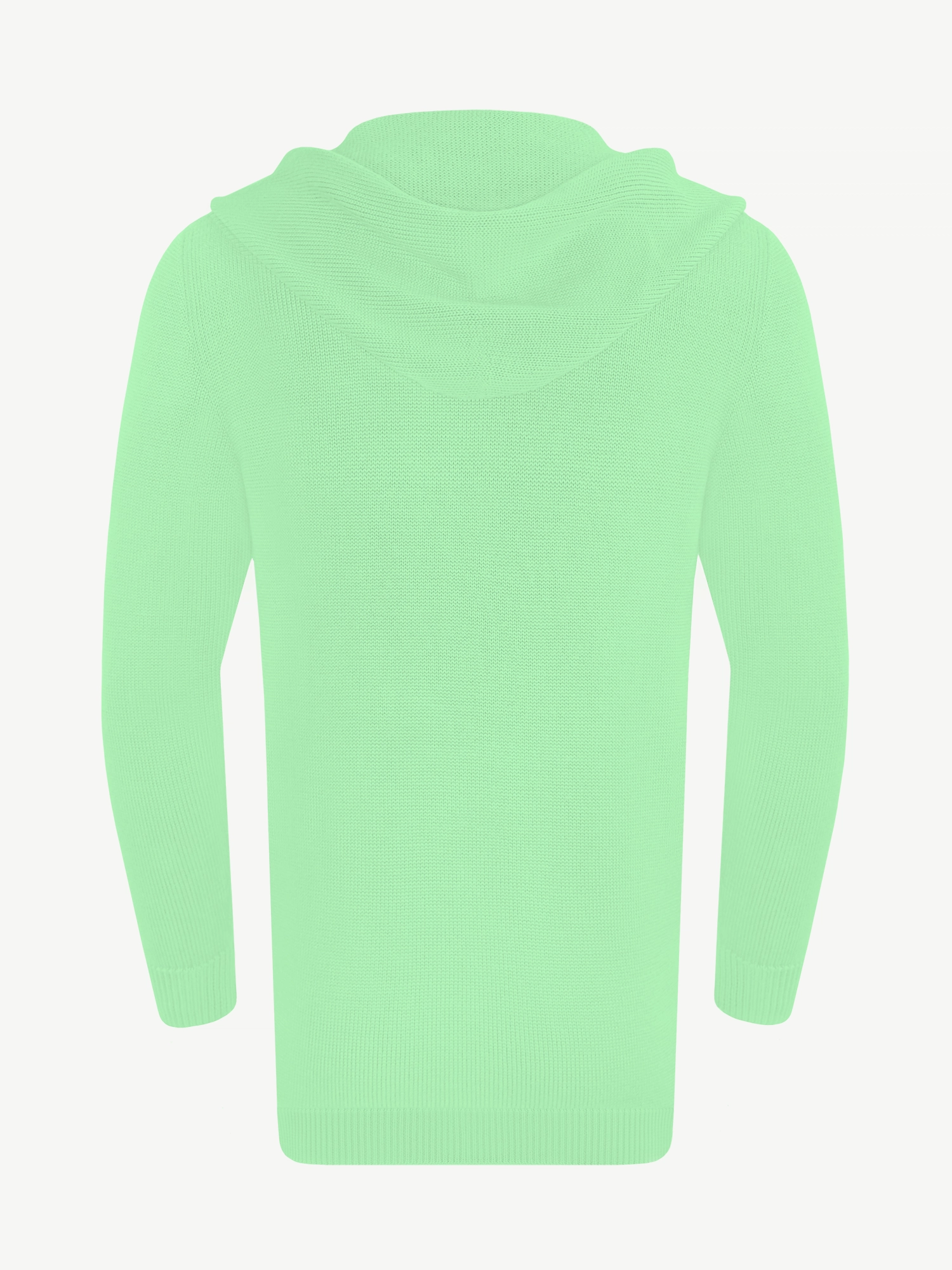 Кардиган с капюшоном из мягкой шерсти