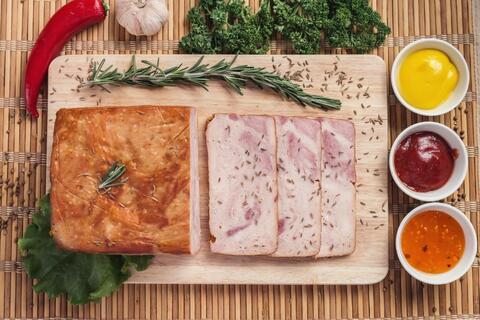 Мясо прессованное из индейки, Деликатесофф