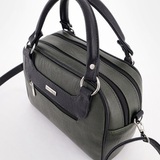 Сумка Саломея 269 македония оливковый + черный