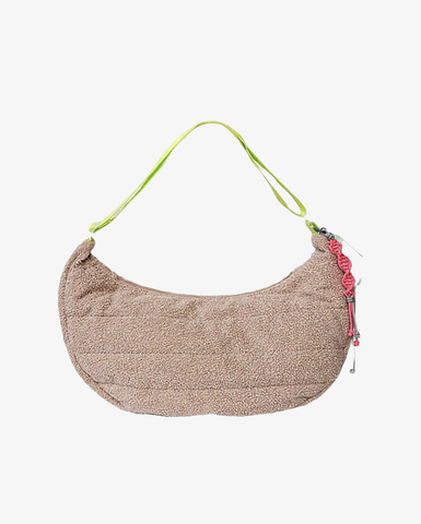 Сумка Aika Bags Долька Макси из барашков халва с неоном