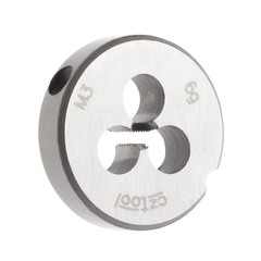 Плашка М 3,0х0,5 DINEN22568 115CrV3 6g 20х5мм Bucovice(CzTool) 210030