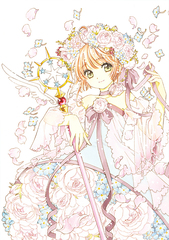 CLAMP COLOR SHIRO, официальные иллюстрации с выставки CLAMP (ПРЕДЗАКАЗ!)