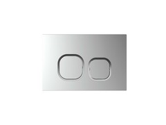 Aquatek KDI-0000058 KDI-0000058(BC) Панель смыва Хром матовый ободок хром (клавиши квадрат), 162*244 мм фото