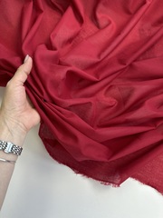 Батист Красный, хлопок 100%